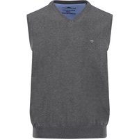 Fynch Hatton Slipover Superfine Sweater - Grey - L
