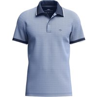 Fynch Hatton Polo 2-Tone Piquee Polo Shirt - Blue - M