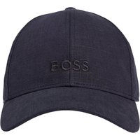 Boss Zed Linen Cap - Navy - One