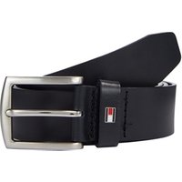 Tommy Hilfiger Leather Belt Denton 3.5 - Navy - 90