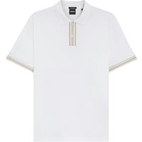 Boss H-Parlay Cotton Polo Shirt - White - XL
