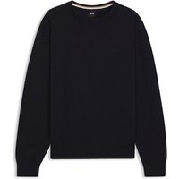 Boss Upacas-L Cotton Sweater - Black - L