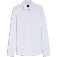 Boss P-Hank-S-Slim-fit Printed Stretch Jersey Shirt - White - 18