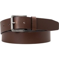 Boss Joris 35mm Leather Belt with Roller Buckle - Brown - 95