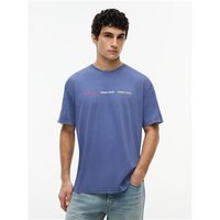 Tommy Jeans Repeat Graphic T-shirt - Blue - S