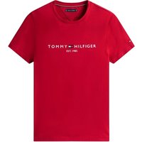Tommy Hilfiger Tommy Logo Slim Fit T-shirt - Red - S
