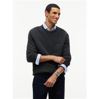 Tommy Hilfiger Essential Structure Crew Neck Jumper - Grey - S