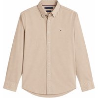 Tommy Hilfiger Flex Flannel Solid Coloured Shirt - Beige - S