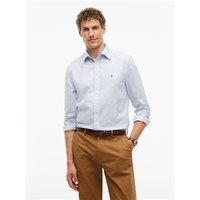 Tommy Hilfiger Dobby Structure Regular Fit Shirt - Blue - L