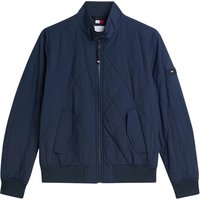 Tommy Hilfiger Water Repellent Packable Quilted Harrington Jacket - Navy - L