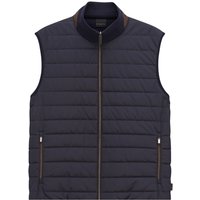 Bugatti Mens Waistcoat Knitted Gillet - Navy - M