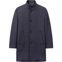 Bugatti Mens Wool Overcoat - Navy - 40R