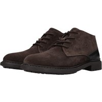 Bugatti Lota Lace Up Suede Boot - Brown - 42