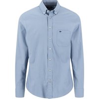 Fynch Hatton Premium Flannel B.D. Shirt - Blue - M