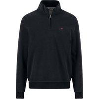 Fynch Hatton Troyer Zip Sweatshirt - Navy - M