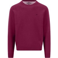 Fynch Hatton Fine Knit Cotton Crewneck Sweater - Pink - M