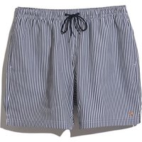 Farah Colbert Seersucker Shorts - Navy - XS
