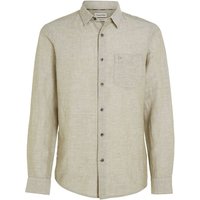 Calvin Klein Linen Cotton Regular Shirt - Green - 2XL