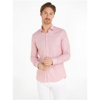 Calvin Klein Stretch Collar Tonal Shirt Tzs - Pink - 44