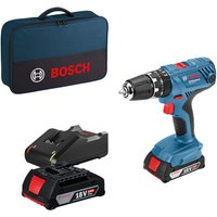 Taladro percutor 18v 2 baterías 2ah bosch