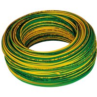 Cable h07v-k 1x1,5mm amarillo-verde rollo 100m