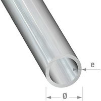 Tubo de aluminio bruto 200 x ø 2 cm