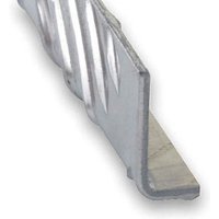 ángulo desigual ajedrez de aluminio 250 x 4 x 2,5 cm