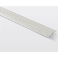 Perfil de unión plano aluminio "decor135" 93 x 3,7 cm madera