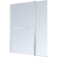 Mampara bañera transparente 150x124cm nubia