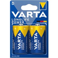 Pack 2 pilas alcalinas lr20 varta