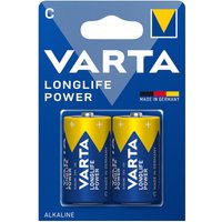 Pack 2 pilas alcalinas lr14 varta