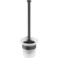Escobillero de acero inoxidable bosio negro