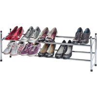 Zapatero extensible cromo 35x64 cm