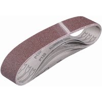 Pack 5 bandas de lija para esmeriladora einhell
