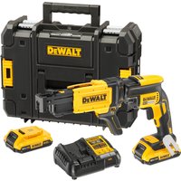 Atornillador para placa de yeso 18v 2x2ah dewalt