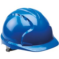 Casco de seguridad azul site