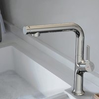 Grifo de cocina monomando brillo pelenu