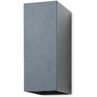 Aplique exterior led 2 caras gris celtisa