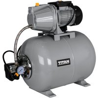 Grupo de presión 50 l 1100 w caudal 4600 l/h titan