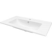 Lavabo cerámico aruna 80x45 cm
