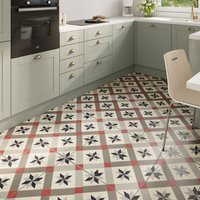 Suelo vinílico pvc click mosaico 4mm eliza