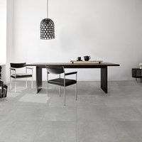 Suelo cerámico cemento gris 60x60cm arshi