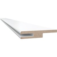 Pack 3 recrecidos 21 cm lacado blanco
