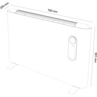 Convector 2000w digital bodner