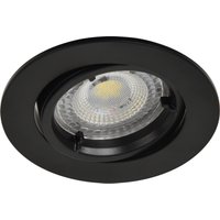 Pack 3 downlight empotrables led negro orientable cooke & lewis