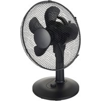 Ventilador de sobremesa 28cm negro