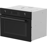 Horno compacto con microondas en color negro