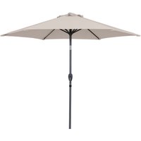 Parasol excéntrico kasane 2,5m beige goodhome