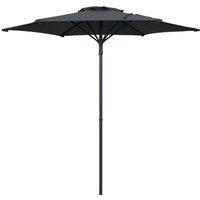 Parasol kasane 2m gris goodhome