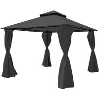 Pérgola de acero thar 3x3m goodhome